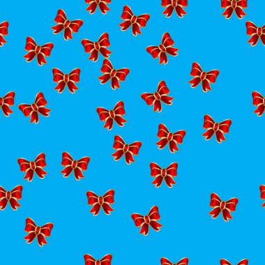 Noel hediye yay desen