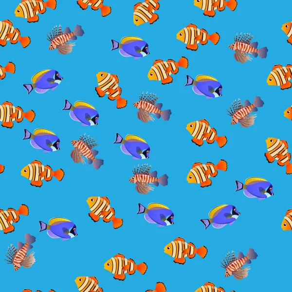 Illustration av Volitan Lionfish — Stock vektor