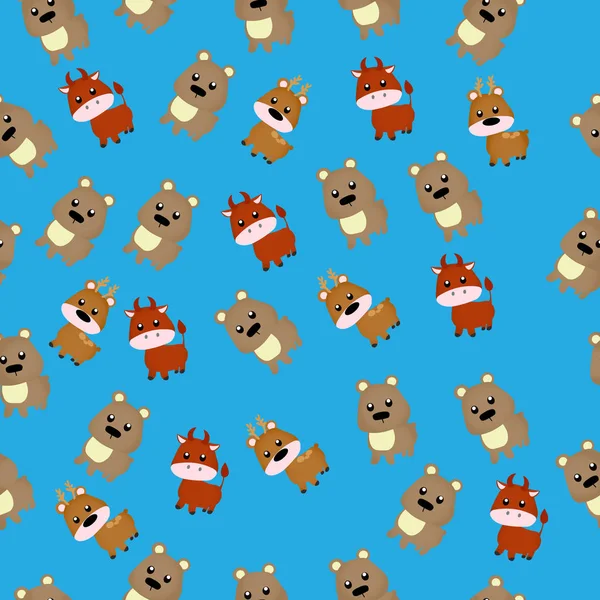 Şirin bir boğa çizimi