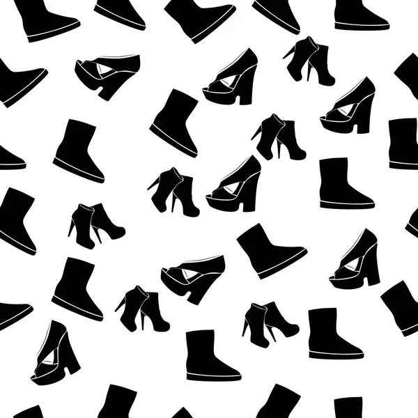 Realistiska damer sko. — Stock vektor