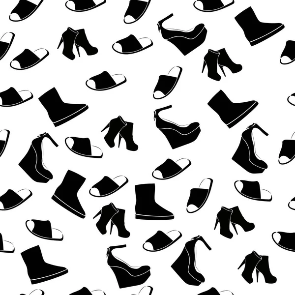 Zapatos de señoras realistas . — Archivo Imágenes Vectoriales
