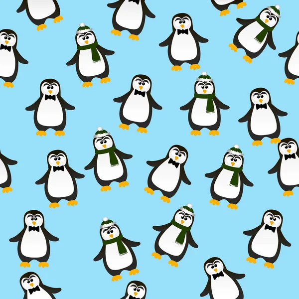 sevimli Noel penguen