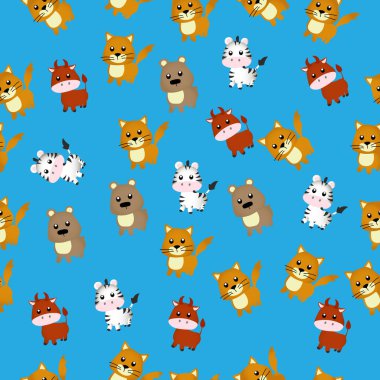 Şirin bir boğa çizimi