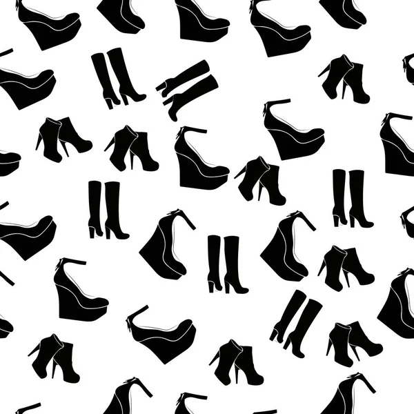 Realistica scarpe da donna . — Vettoriale Stock