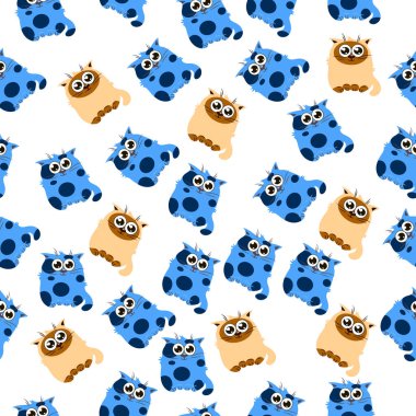 Şirin bir kedinin çizimi