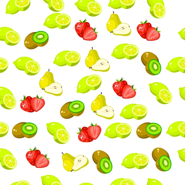 Kiwi frais et tranche — Image vectorielle