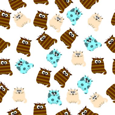 Şirin bir kedinin çizimi