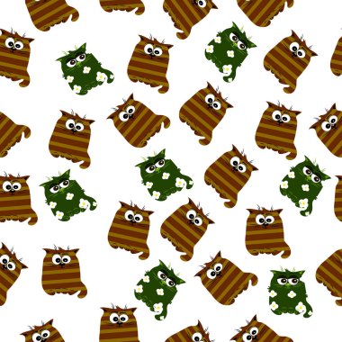 Şirin bir kedinin çizimi