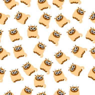 Şirin bir kedinin çizimi