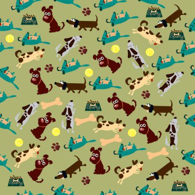 sevimli köpek ya da köpek yavrusu.