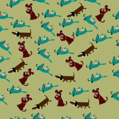 sevimli köpek ya da köpek yavrusu.