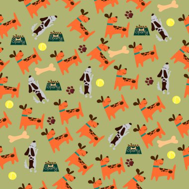 sevimli köpek ya da köpek yavrusu.