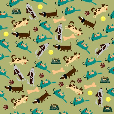 sevimli köpek ya da köpek yavrusu.