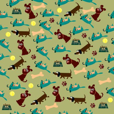 sevimli köpek ya da köpek yavrusu.