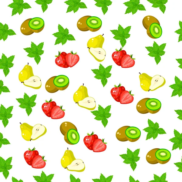 fresh kiwi and slice