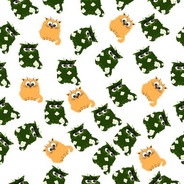 Şirin bir kedinin çizimi