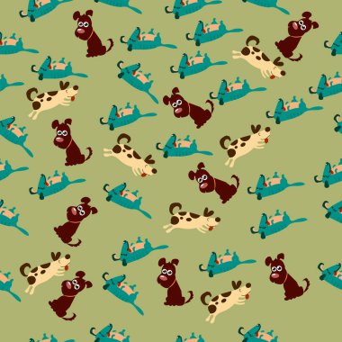 sevimli köpek ya da köpek yavrusu.