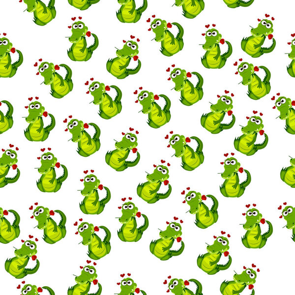 cute crocodile or alligator