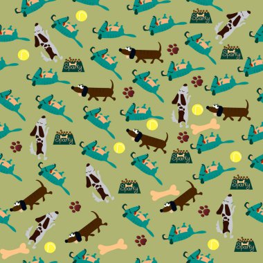 sevimli köpek ya da köpek yavrusu.