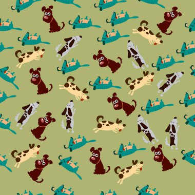 sevimli köpek ya da köpek yavrusu.