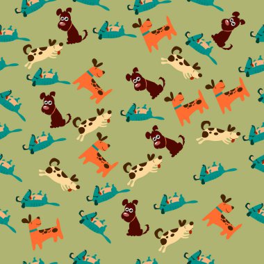 sevimli köpek ya da köpek yavrusu.