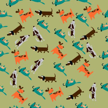 sevimli köpek ya da köpek yavrusu.