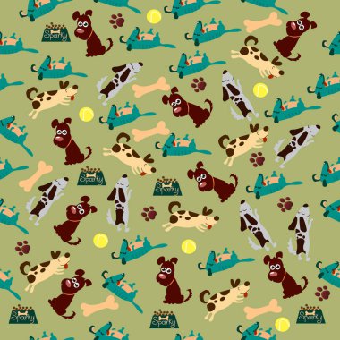 sevimli köpek ya da köpek yavrusu.