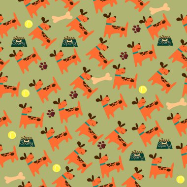 sevimli köpek ya da köpek yavrusu.