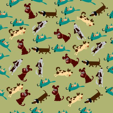 sevimli köpek ya da köpek yavrusu.