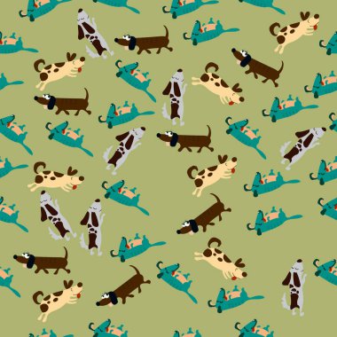 sevimli köpek ya da köpek yavrusu.