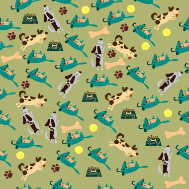 sevimli köpek ya da köpek yavrusu.