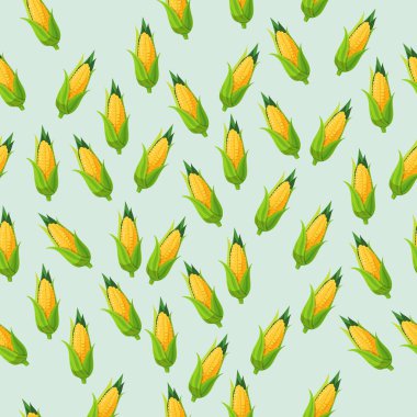 vektör mısır mısır koçanı