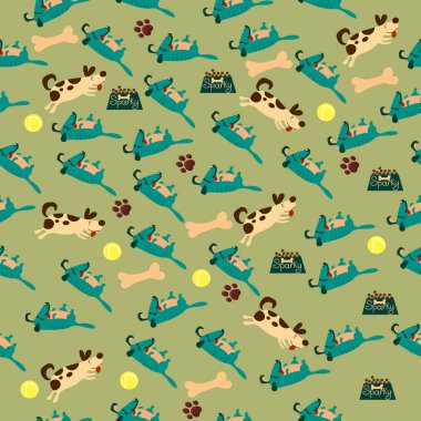 sevimli köpek ya da köpek yavrusu.