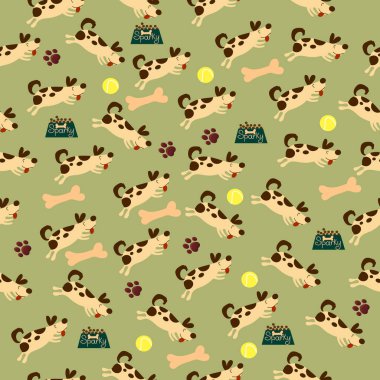 sevimli köpek ya da köpek yavrusu.