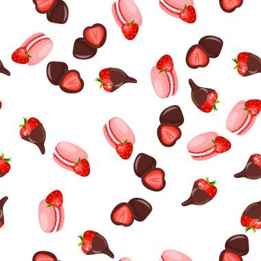 Çilekli çikolatalı kek