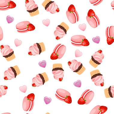 Çilekli çikolatalı kek