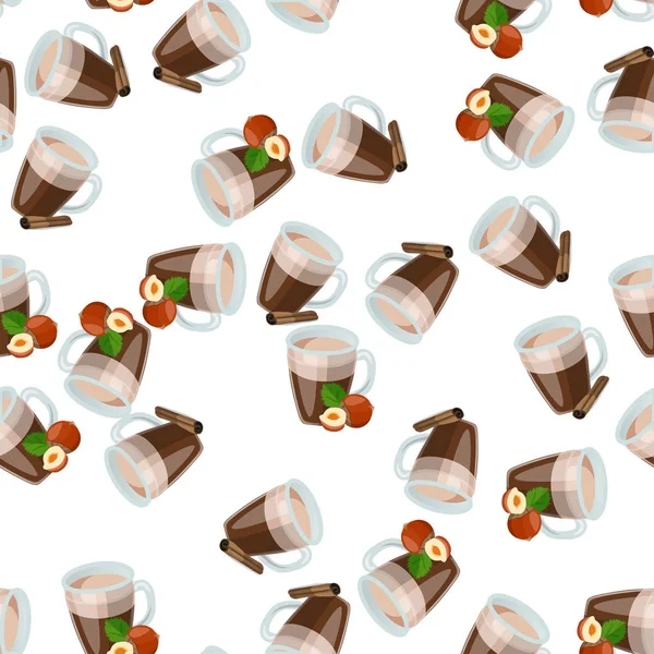 Coupe de chocolat chaud — Image vectorielle