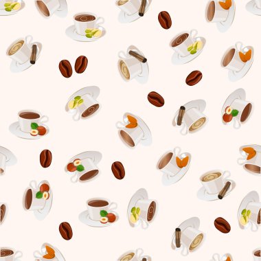 Sıcak çikolata kupası.