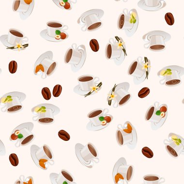 Sıcak çikolata kupası.