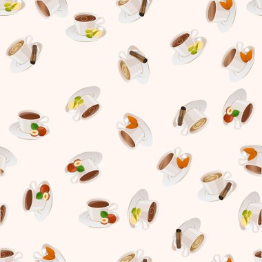 Sıcak çikolata kupası.