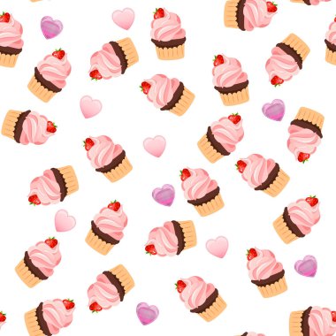 Çilekli çikolatalı kek