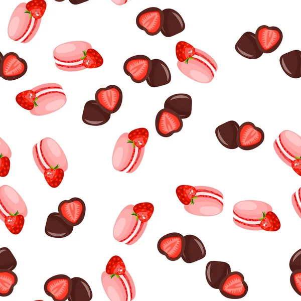 Φράουλα Σοκολατίνα — Διανυσματικό Αρχείο