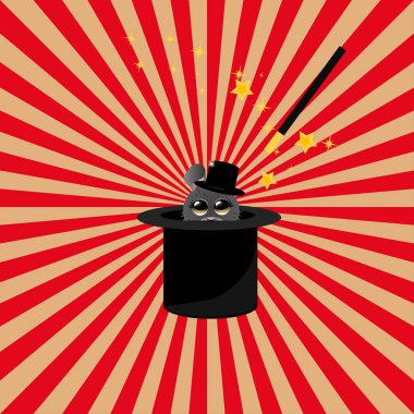 sihirli şapka, tavşan kulakları