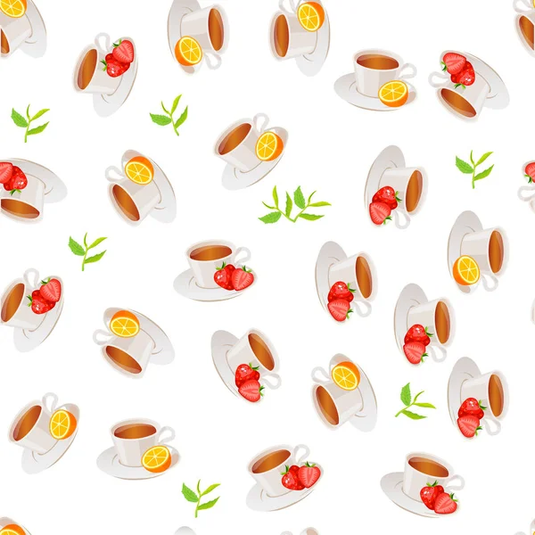illustration of tea cup