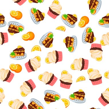 Turuncu kek ya da pasta