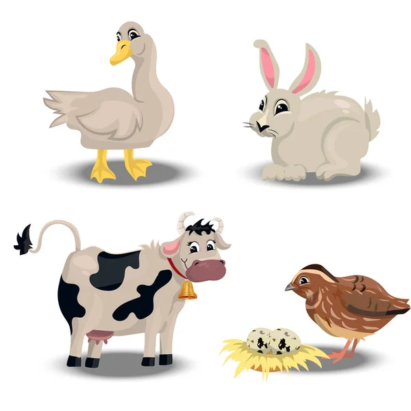 Farma zvířat nastavena — Stockový vektor