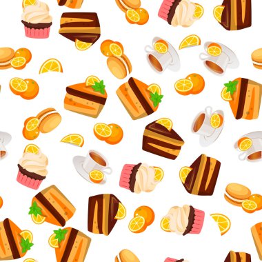 Turuncu kek ya da pasta