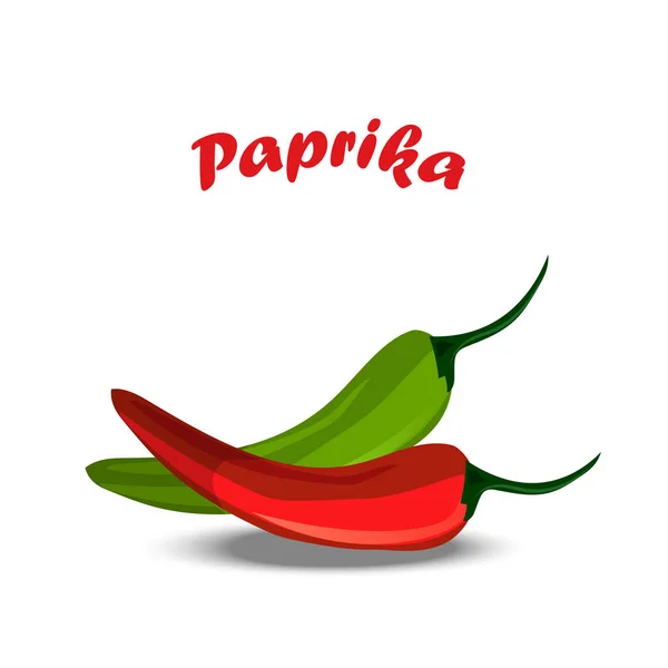 Ed édes bolgár paprika — Stock Vector