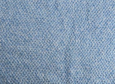 Mavi kumaş dokusu
