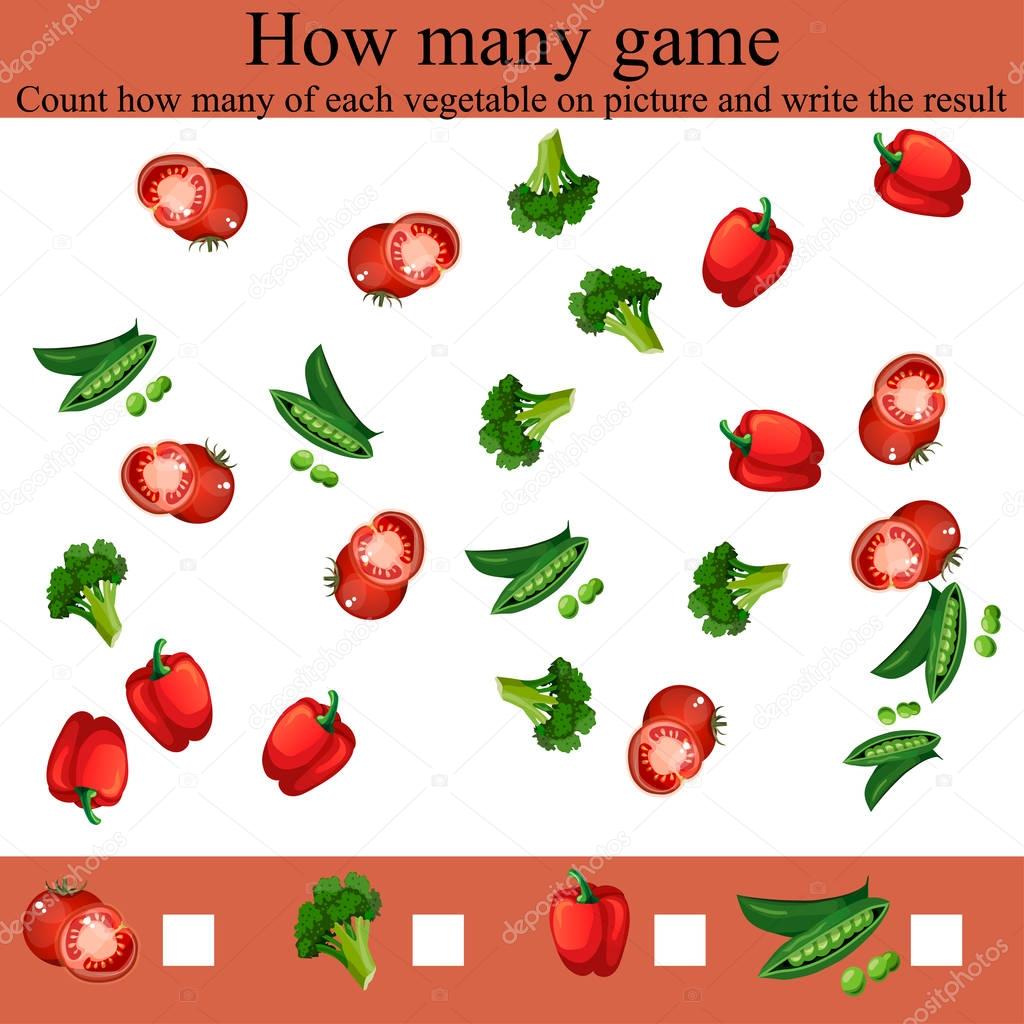 how many objcets game